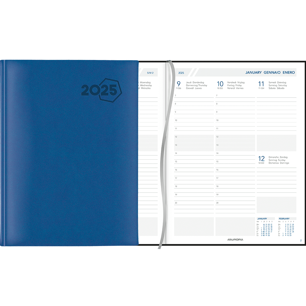 Agenda Business 2025 bleu