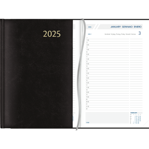 Agenda Daily 2025 Noir