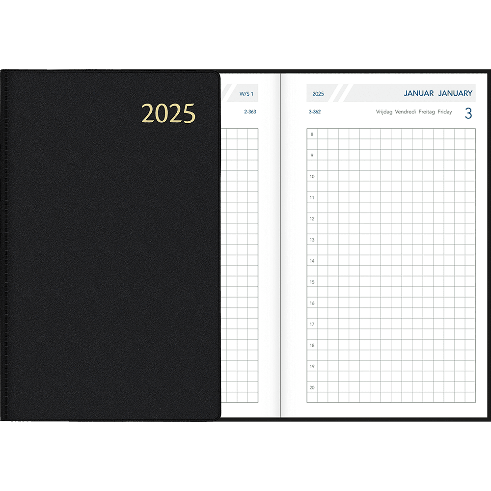 Agenda Technica 2025 Noir