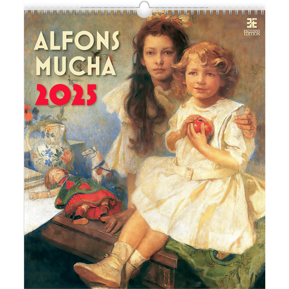 Calendrier Art Alfons Mucha 2025