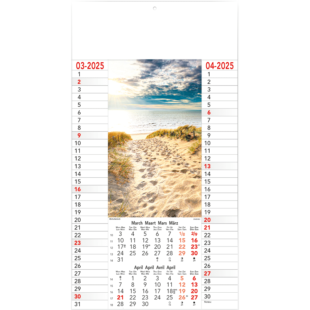 Calendrier Seaside 2025 - page 2